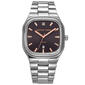 Mens Geoffrey Beene&#40;R&#41; Square Bracelet Watch - GBA0040SL - image 1