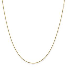 Gold Classics(tm)10kt 0.90mm Yellow Gold 16in. Chain Necklace