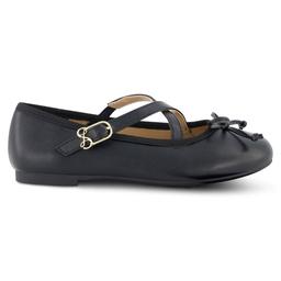 Big Girls Sam & Libby Candice Crossover Ballet Flats