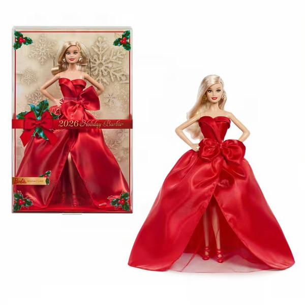 Barbie(R) Signature 2026 Holiday Blonde Doll - image 