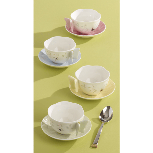 Lenox® Butterfly Meadow® Floral Pink Cup & Saucer