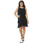 Petite SLNY Sleeveless Tiered Chiffon Shift Dress - image 6