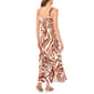 Womens MSK Sleeveless Abstract Challis Tier Maxi Dress - image 2