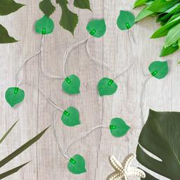 Northlight Seasonal Green Leaf Shaped String Lights