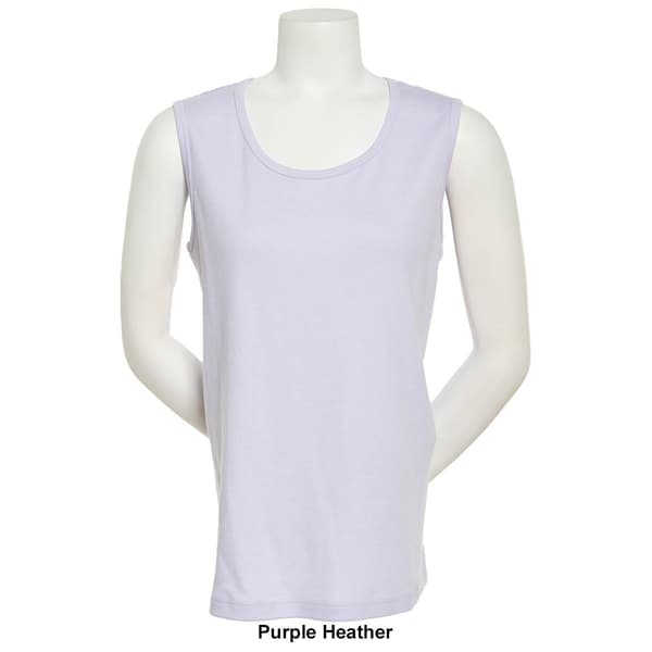 Womens Hasting & Smith Basic Scoop Neck Tank Top