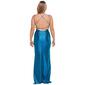 Juniors Emerald Sundae Satin Strappy Empire Waist Dress - image 2