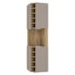 FM FURNITURE Lyla Macadamia Corner Bar Cabinet - image 1