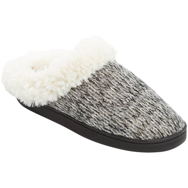 Womens Nanette Lepore Spacedye Sheater Knit Clog Slippers - image 