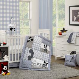 Disney 3pc. Call Me Mickey Nursery Crib Bedding Set