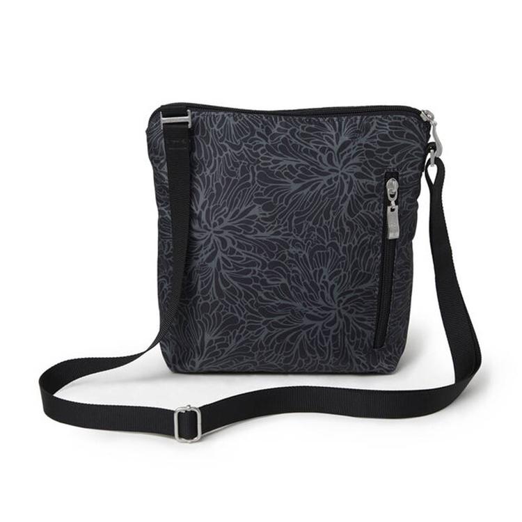 Baggallini Legacy Pocket Floral Crossbody w/RFID