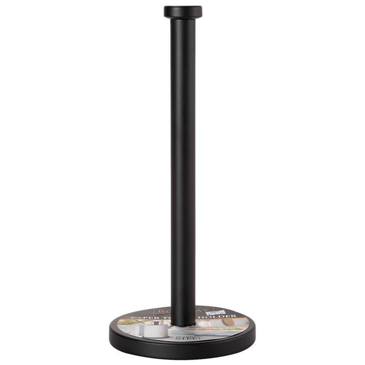 Bombay Paper Towel Holder w/ Large Flat Cap