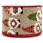 Northlight Seasonal 30ft. Gnome Burlap Christmas Ribbon - image 4