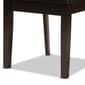 Baxton Studio Ela Dark Brown Finished Wood 5pc. Dining Set - image 6