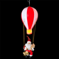 Northlight Musical Santa Claus Hot Air Balloon Christmas Décor - image 3