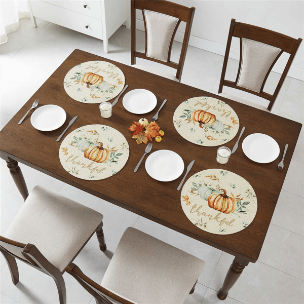 IZOD® Grateful Patch Placemats - Set of 4