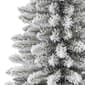 Puleo International 3ft. Pre-Lit Flocked Christmas Fir Tree - image 5