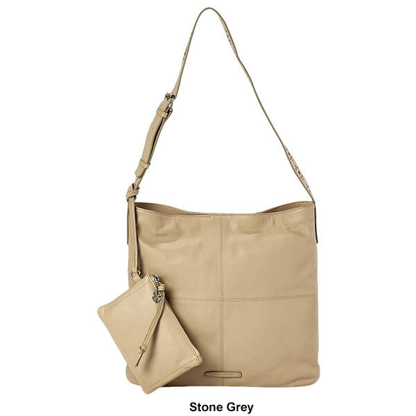 Lucky Brand Kora Leather Shoulder Bag w/ Wristlet