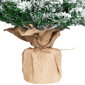 Northlight 3ft. Frosted Pine Christmas Tree in Burlap Base - image 2