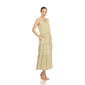 Womens White Mark Scoop Neck Tiered Midi Dress - image 2