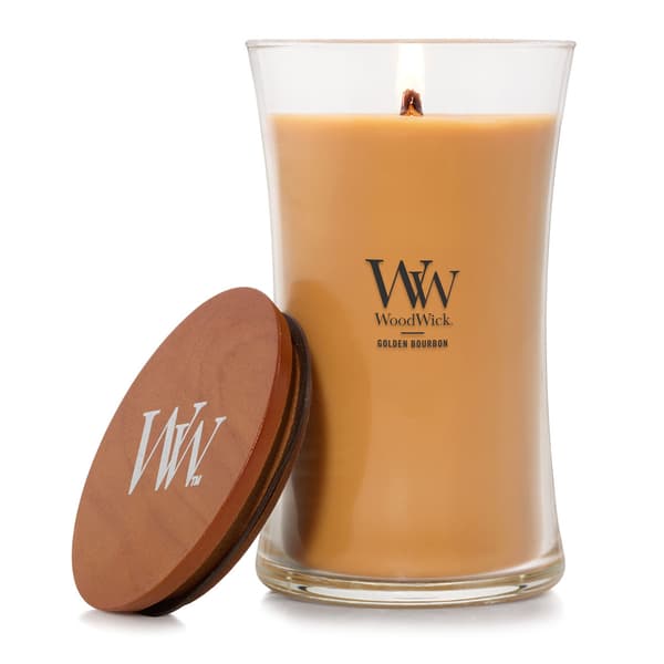 WoodWick® Golden Bourbon 21.5oz. Jar Candle