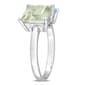 Gemstones Classics™ Square Green Quartz & Sky Blue Topaz Ring - image 4