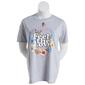 Juniors No Comment Feel The Love Boyfriend Graphic Tee - image 1