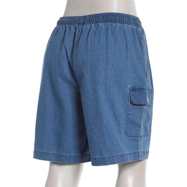 Plus Size Hasting & Smith Denim Cargo Shorts
