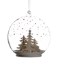 Northlight Deer Family in Snow Glass Globe Christmas Ornament - image 5