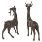 Northlight Seasonal 14in. Deer Christmas Figurines - Set of 2 - image 4