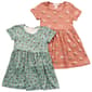Girls &#40;4-6x&#41; Emma & Elsa 2pk. Bows & Ditsy Dresses - image 1