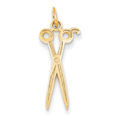 Gold Classics&#40;tm&#41; 14k. Scissors Charm - image 