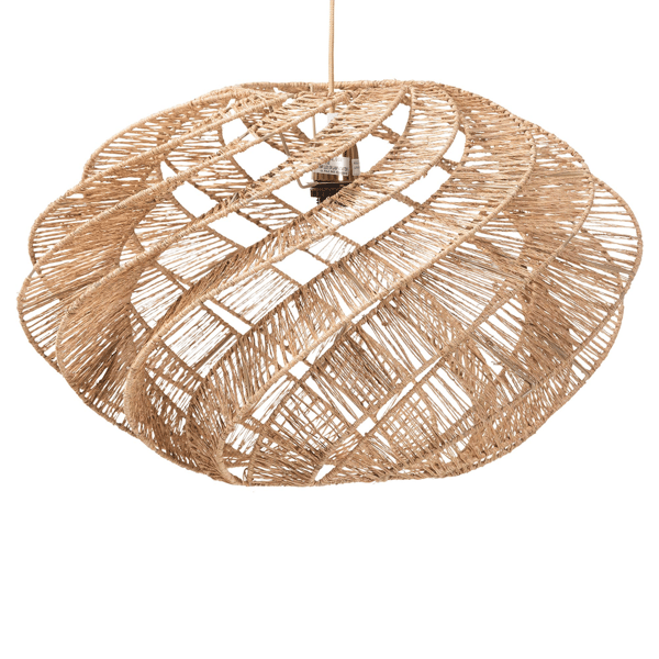 bali & pari Enola Handwoven Jute Pendant Lampshade - image 