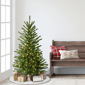 Puleo International 4.5ft. Pre-Lit Mountain View Spruce Tree - image 3