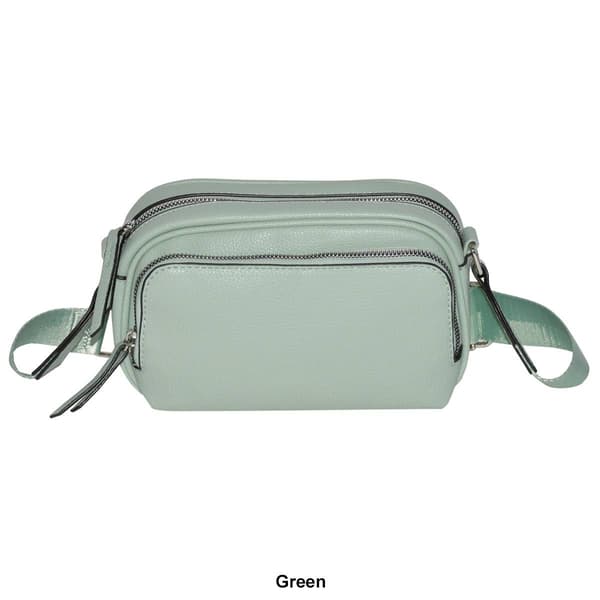 NICCI Crossbody Bag w/ Front Zipper Pocket