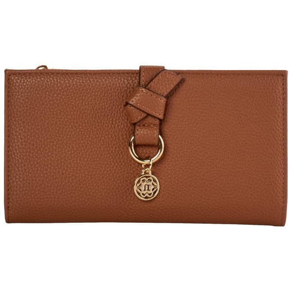 Womens Nannette Lepore Toya Large Bifold Wallet with Knot - image 