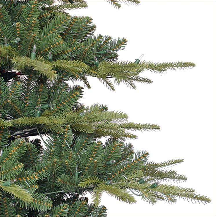 Puleo International 7.5ft. Pre-Lit Utah Fir Christmas Tree