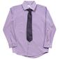 Boys &#40;8-20&#41; Bill Blass Dress Shirt & Tie Set- Lavendula - image 2