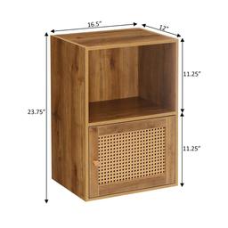 Convenience Concepts Xtra Storage Weave 1-Door Cabinet