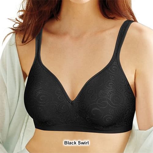 Buy Bali Women's Comfort Revolution Wire Free Bra, Hush Pink Swirl, 40D at