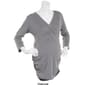 Womens Times Two Bracelet Sleeve V-Neck Maternity Nursing Top - image 4
