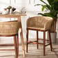 bali & pari Papua Modern Bohemian Acasia Wood Counter Stool - image 9