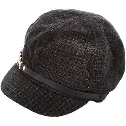 Womens Madd Hatter Butterfly Icon Tweed Newsboy Hat