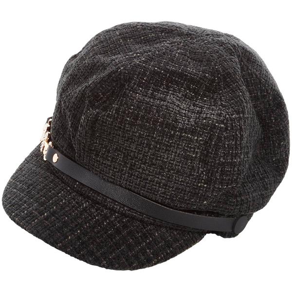 Womens Madd Hatter Butterfly Icon Tweed Newsboy Hat