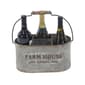 9th &amp; Pike(R) Small Farmhouse Metal Wine Bucket - image 1