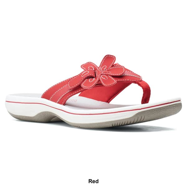 Womens Clarks® Cloudsteppers™ Brinkley Flora Flip Flops