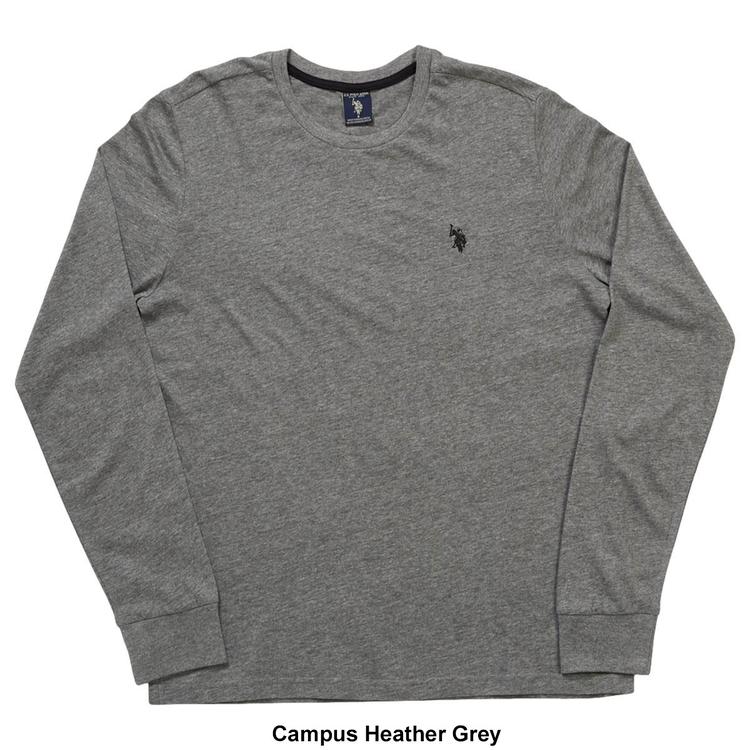 Mens U.S. Polo Assn.® Long Sleeve Crew Neck Tee