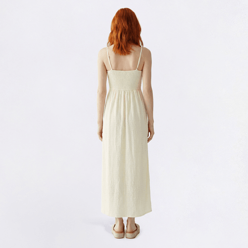 Juniors Derek Heart Puckerknit Lace Bodice Maxi Dress