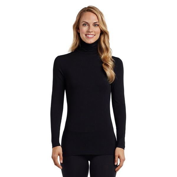 Womens Cuddl Duds Softwear w/Stretch Turtleneck Top - image 