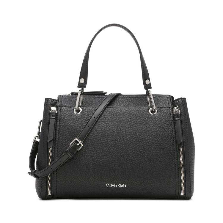 Calvin Klein Garnet Solid Satchel