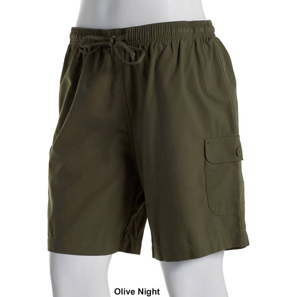 Petites Hasting & Smith Sheeting Cargo Shorts